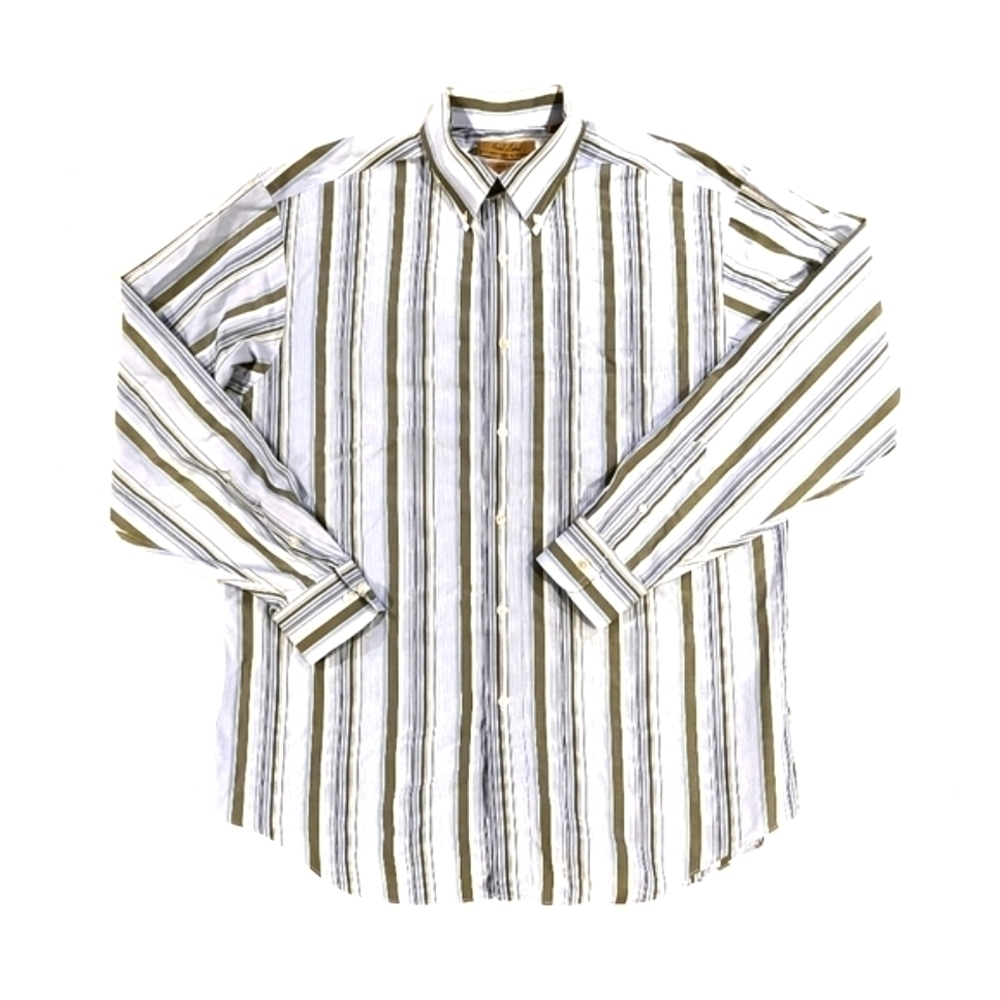 3/$20 Roundtree & Yorke Stripe Button-Up Shirt